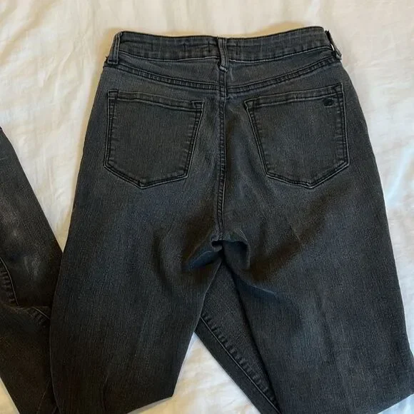 Jessica Simpson Dark Gray Denim Uptown Hi-rise Jeans - Picture 4 of 4